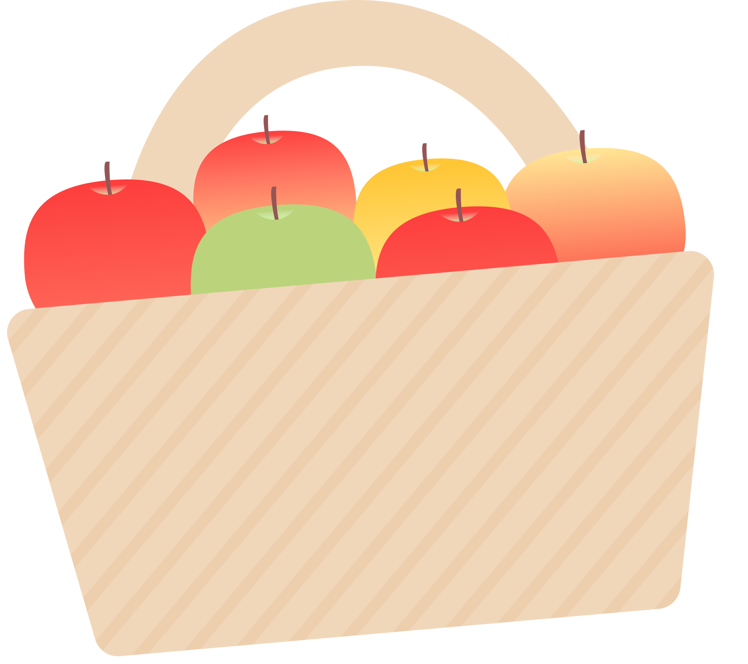 A basket of apples
