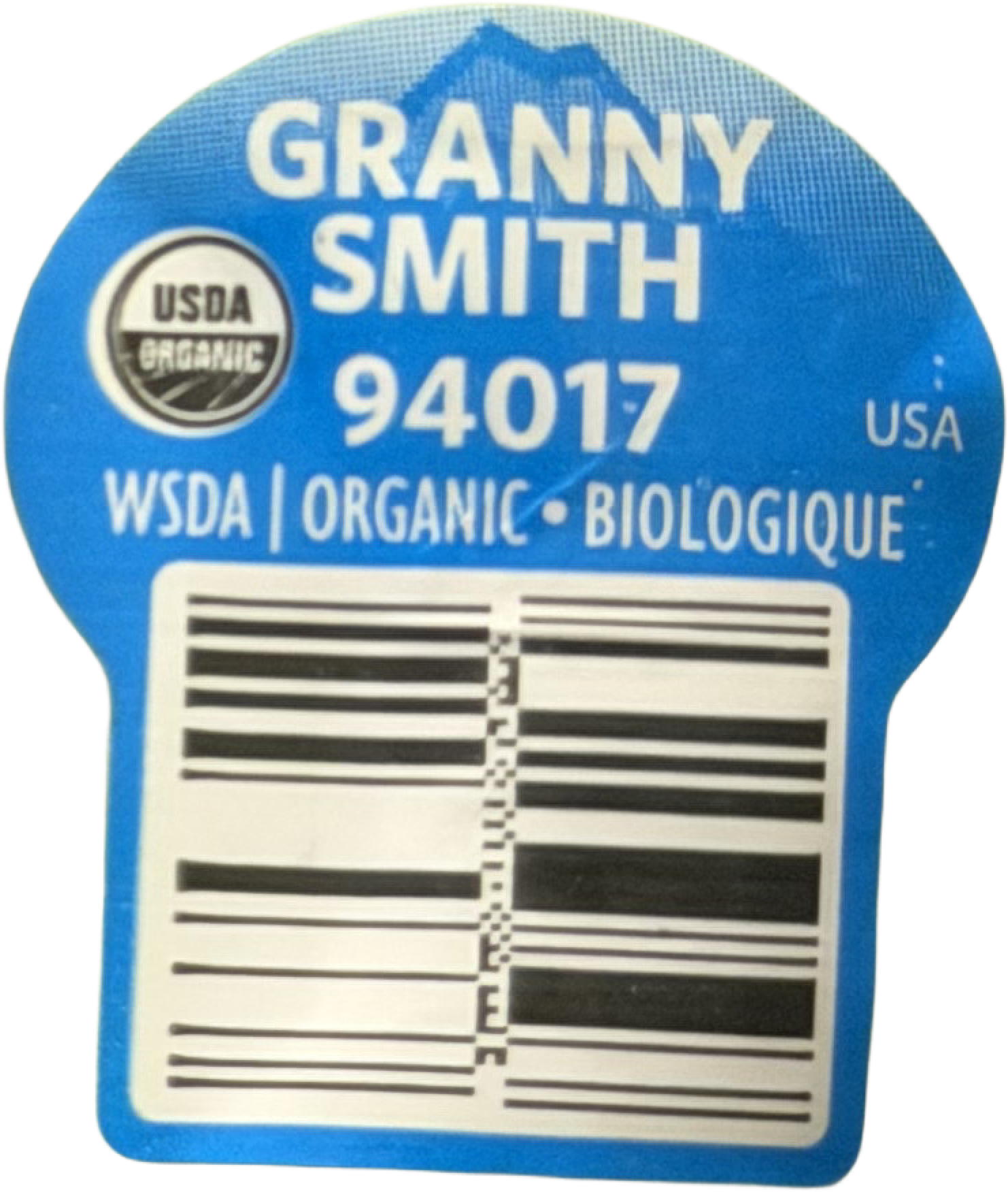 Granny Smith apple sticker