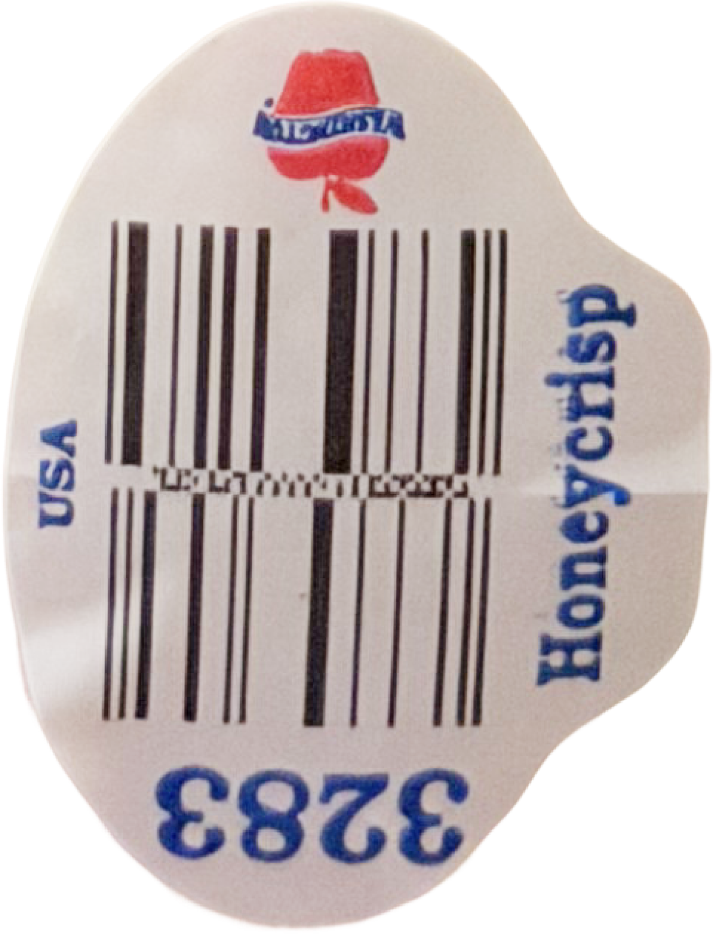 Honeycrisp apple sticker