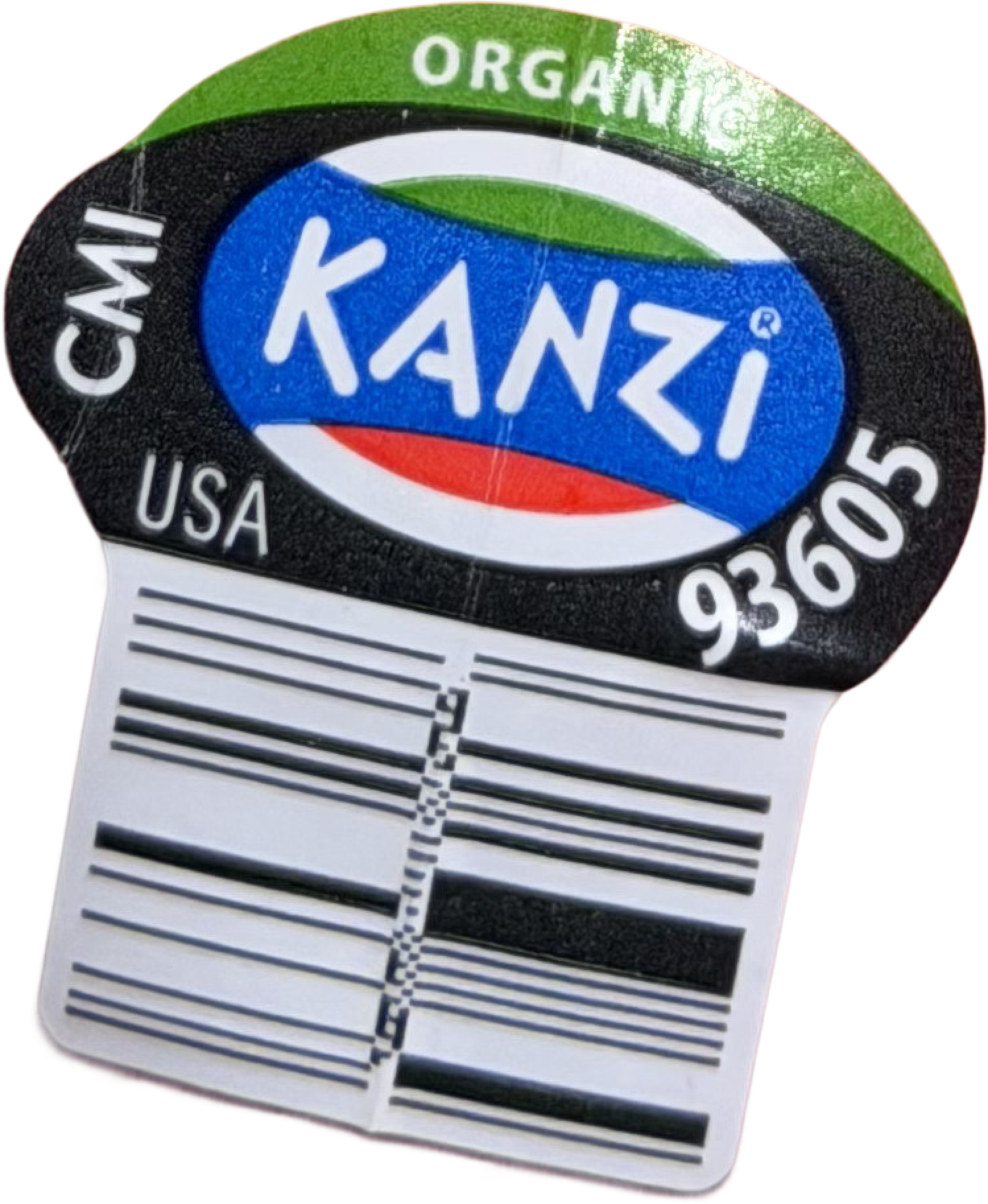 Kanzi apple sticker